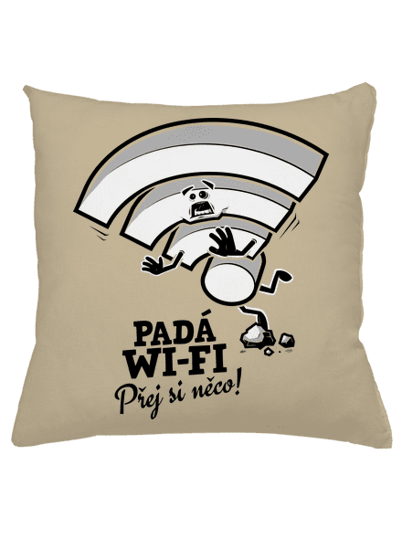 Padá wi-fi polštář Beige