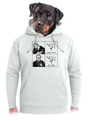 Cimrman: Copak jmelí unisex mikina premium Snowwhite