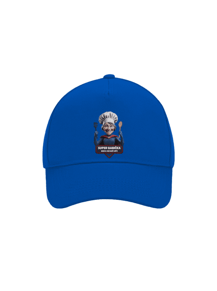 Super babička kšiltovka baseballka Bright Royal