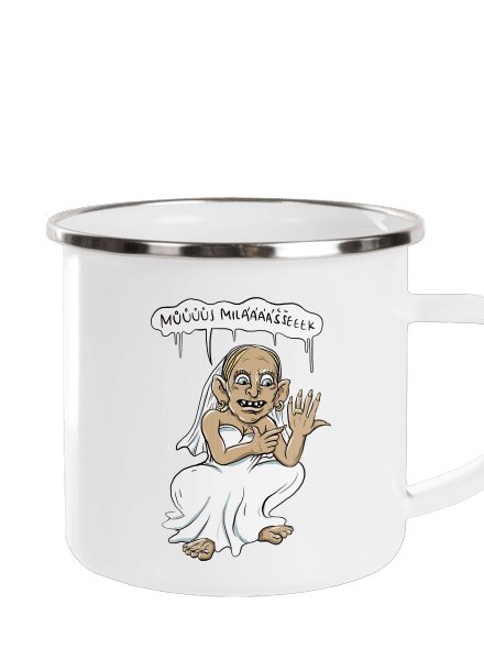 Snubní milášek plecháček White