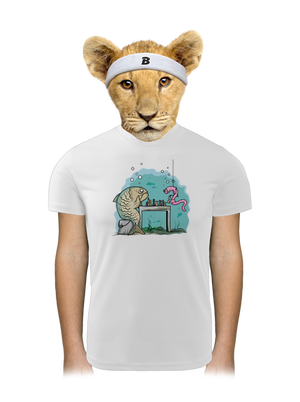 Zase neberou dětské sportovní tričko White