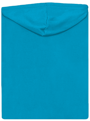 Bez potisku dámská mikina na zip Blue Atol