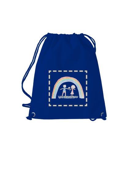 Dětské kresby - nahraj vlastní vak Royal Blue Mal