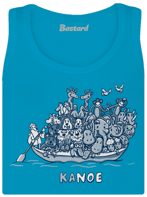 Noemova archa dámské tílko klasické Blue Atol