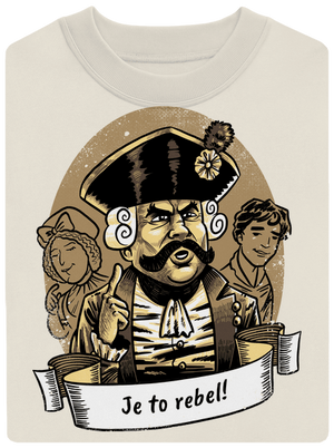 B14: S čerty nejsou žerty unisex mikina bez kapuce Off White