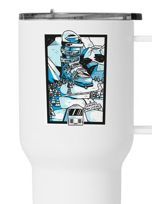 Lyžák termohrnek White