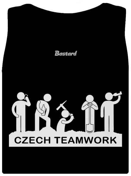 Czech Teamwork dámské tílko klasické Black