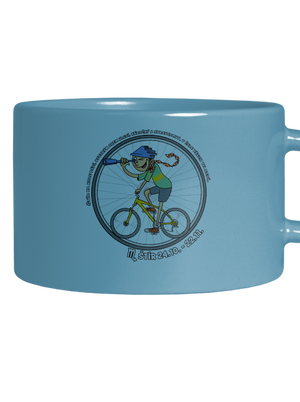 Cyklistický horoskop: Štír hrnek makronka Blue Macaron