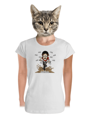 Cinklista dámské tričko premium White