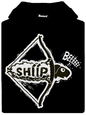 Shííp dámská mikina klokanka Black