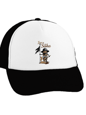 Jan Šiška kšiltovka truckerka Black cap