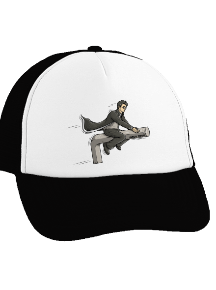 Harry na inbusu kšiltovka truckerka Black cap