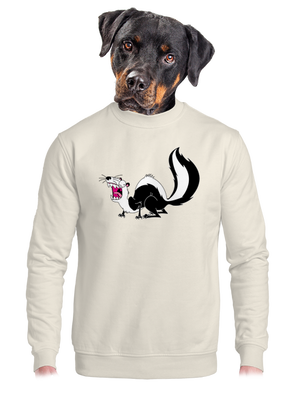 unisex mikina bez kapuce