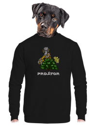 unisex mikina bez kapuce