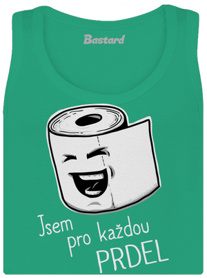 Prdel dámské tílko klasické Mint Mal