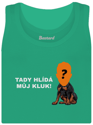 Tady hlídám já dámské tílko klasické Mint Mal