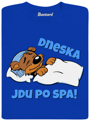 Dneska jdu po spa dětské tričko Royal Blue