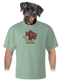 unisex tričko oversized