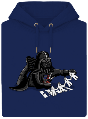 Klonování trooperů unisex mikina premium Navy