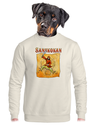 unisex mikina bez kapuce