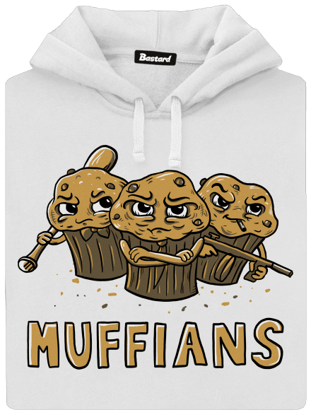 Muffians dámská mikina klokanka White
