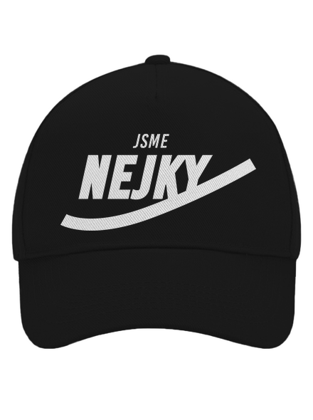 Nejky kšiltovka baseballka Black