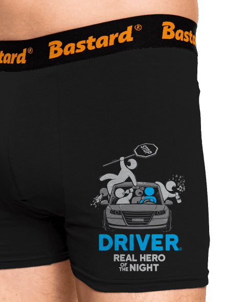 Driver boxerky Black