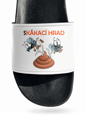 Skákací hrad pantofle White