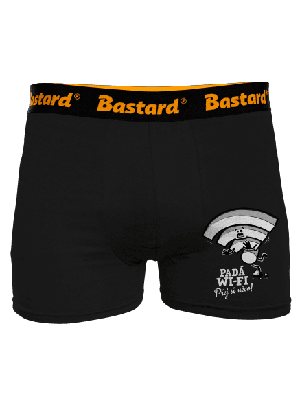 Padá wi-fi boxerky Black