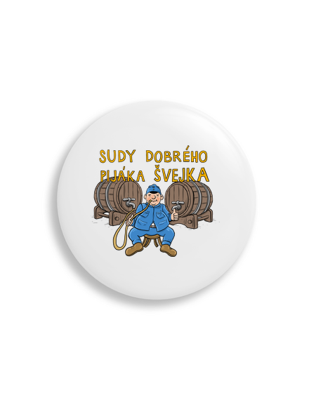 Sudy dobrého pijáka Švejka placka uni