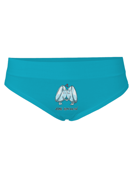 Kontaktní čočky dámské kalhotky Turquoise