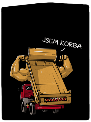 Korba dámská mikina na zip Black