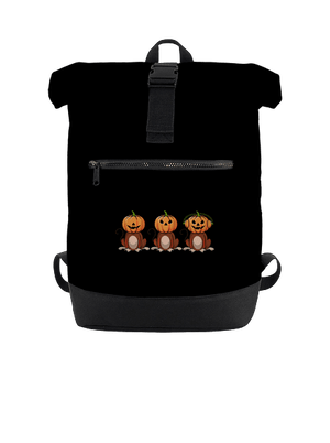 Halloween opičky batoh Black
