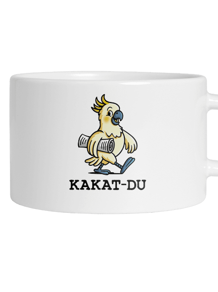 Kakat-du hrnek makronka White