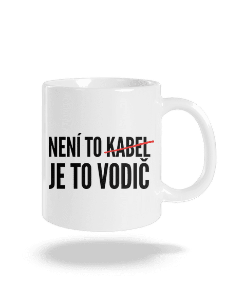 Je to vodič klasický hrnek White