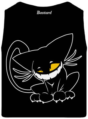 Evil cat pánské tílko Black