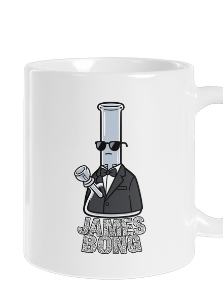James Bong klasický hrnek White