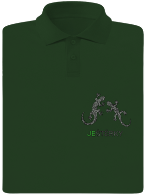 Ještěrky pánská polokošile Bottle Green Mal