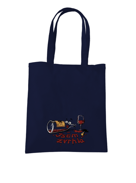Zvrhlá taška French Navy