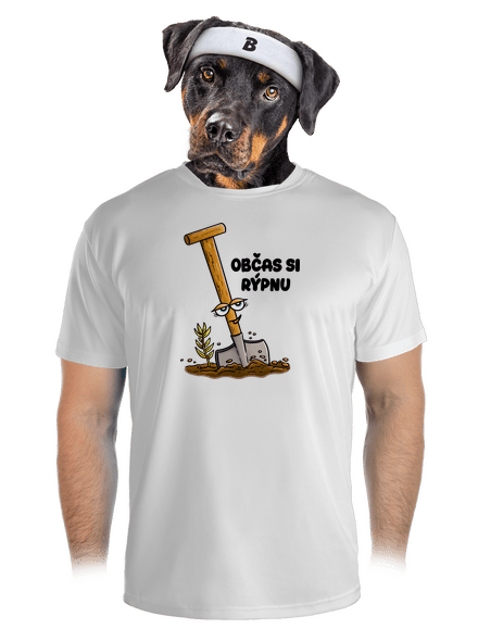 Občas si rýpnu pánské sportovní tričko White