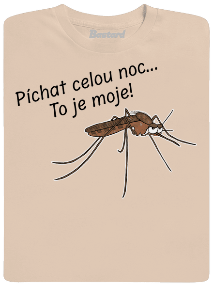 Komár s výdrží pánské tričko Sand