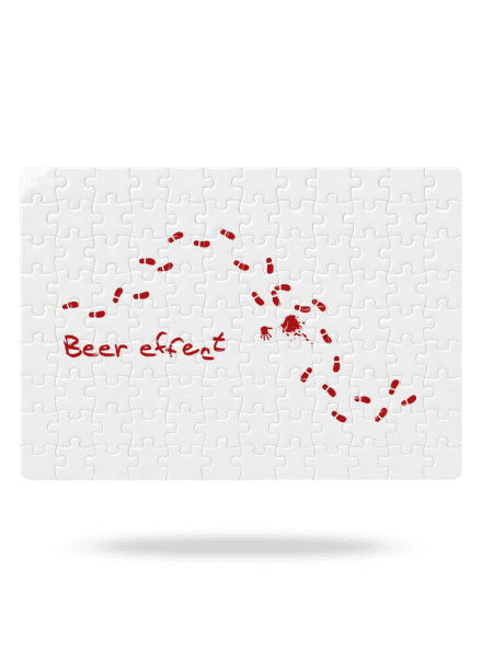 Beer effect puzzle White