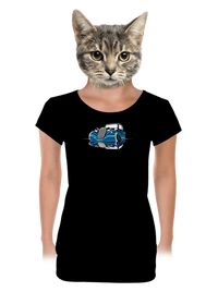 dámské tričko s lemem