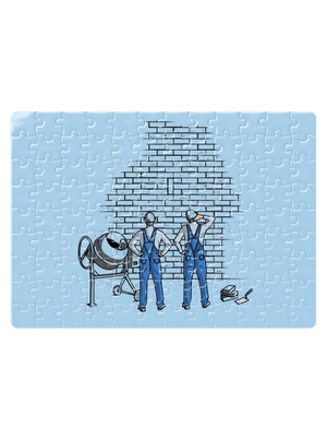 Zedníci puzzle White