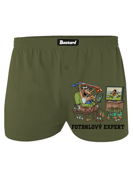 Fotbalový expert pánské trenky Khaki