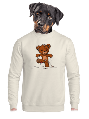 unisex mikina bez kapuce