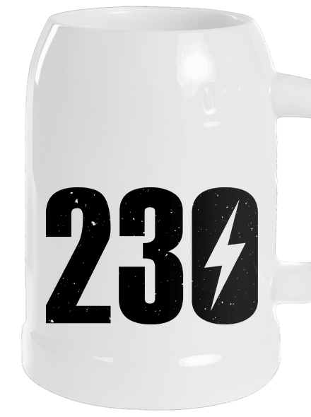 230 V půllitr White