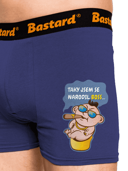 Boss boxerky Blue Navy