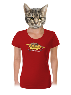 Miluju válení dámské tričko Red Mal