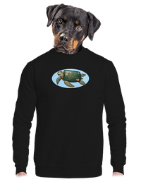 unisex mikina bez kapuce